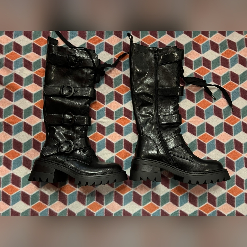 NWOT Killstar x KIHILIST US 10 Lunaclysm Boots - Picture 13 of 15
